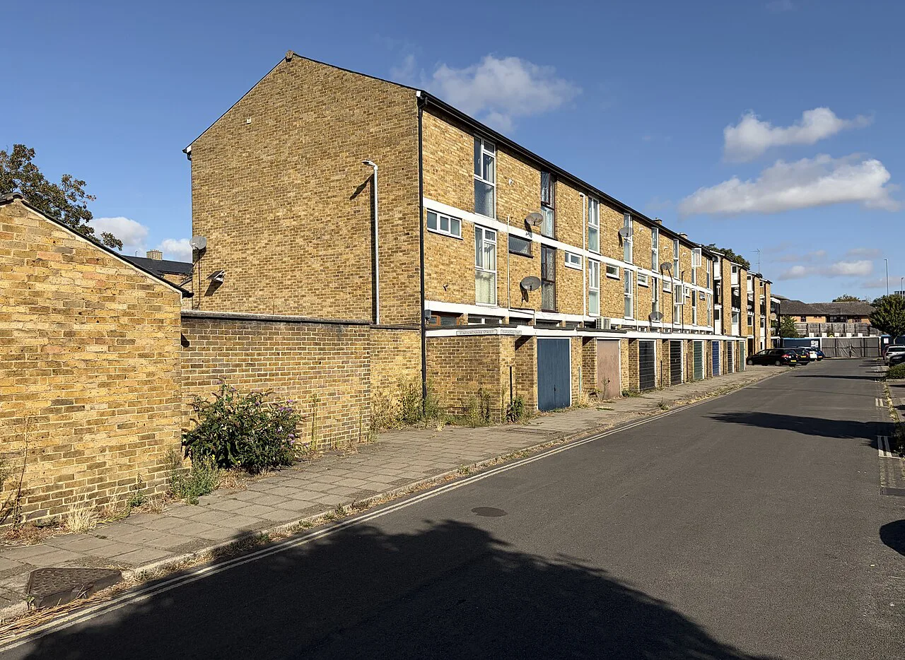 Houses along Staffordshire Street - geograph.org.uk, Cambridge