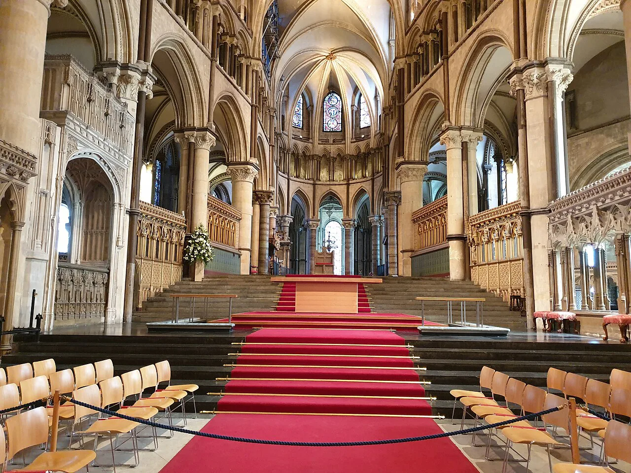 Interior of Canterbury Cathedral, Canterbury - geograph.org.uk