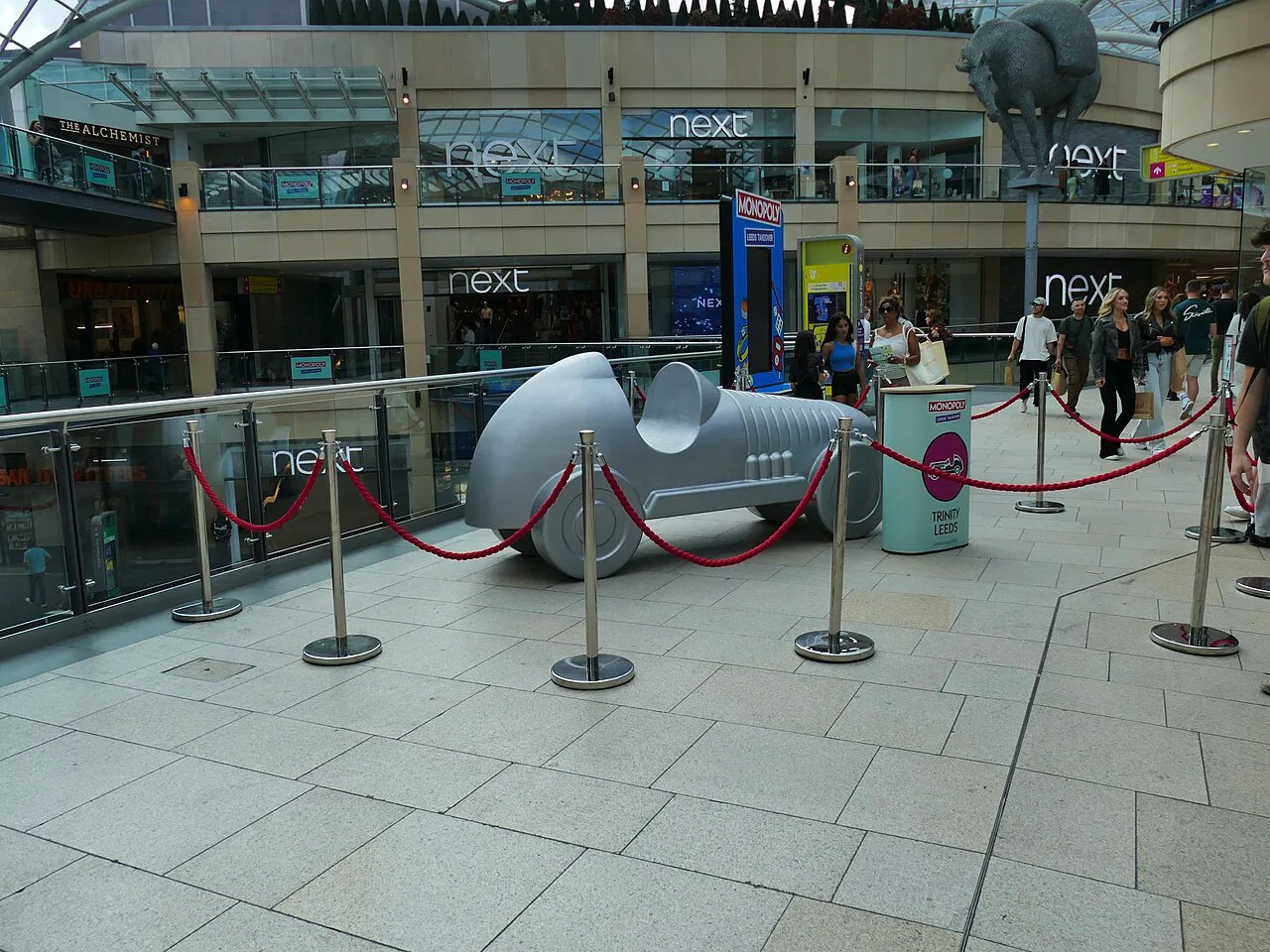 Leeds Monopoly Takeover, the car - geograph.org.uk