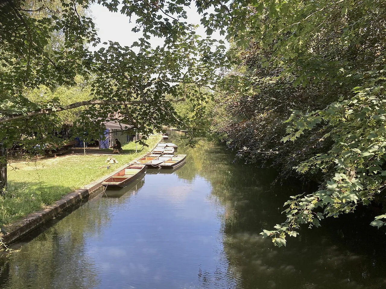 The Cam from Crusoe Bridge - geograph.org.uk, Cambridge