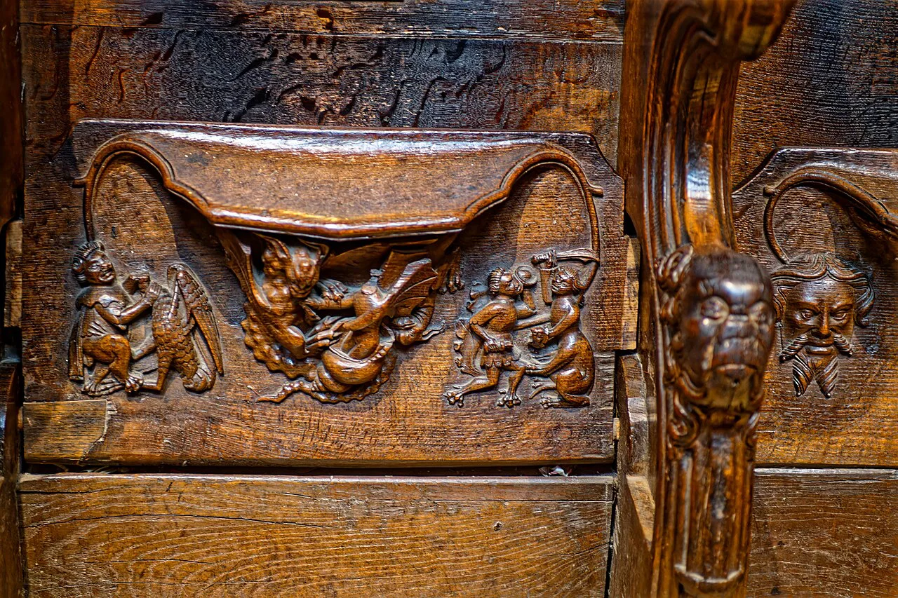 Cathedral Church of Christ and the Blessed Virgin Mary Choir Stalls Chester