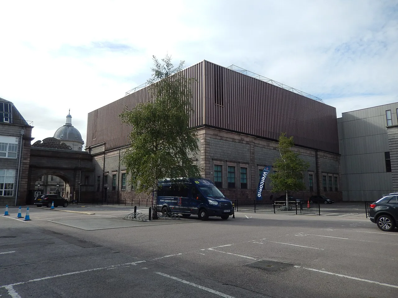 Aberdeen City - Aberdeen Art Gallery from Robert Gordon's College