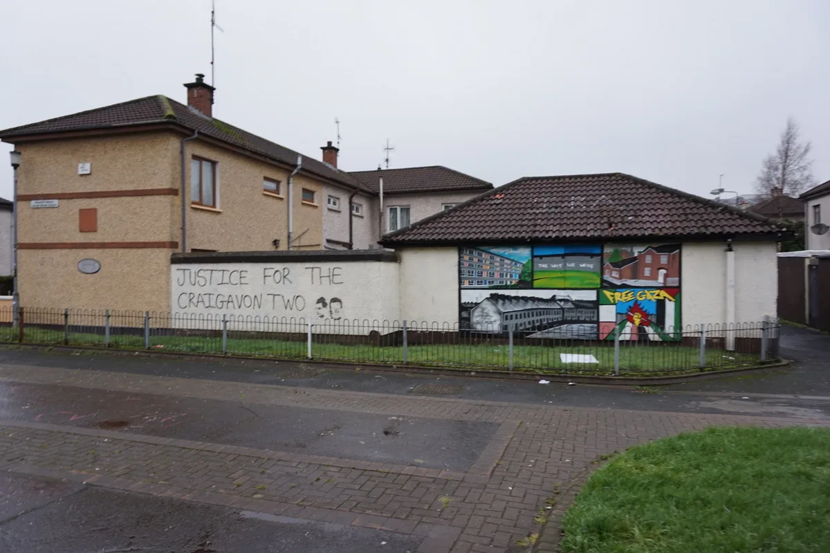 Murals on Meenan Square, Bogside - geograph.org.uk, Derry