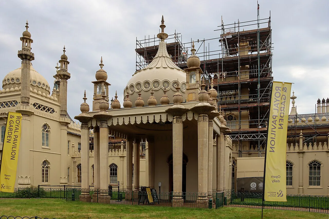 At Brighton, East Sussex