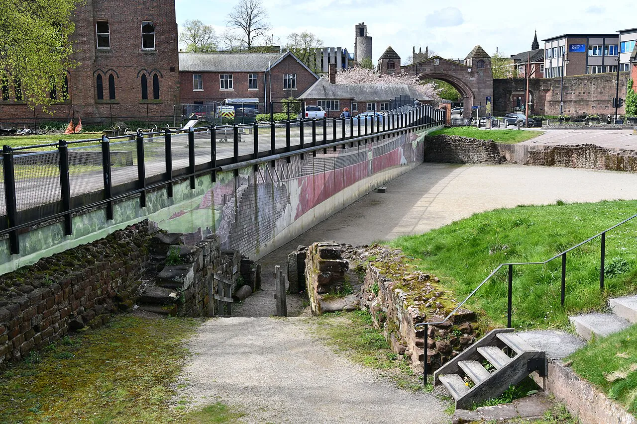 Chester, The Roman amphitheatre - geograph.org.uk