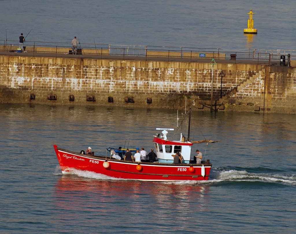 Royal Charlotte in Dover harbour - geograph.org.uk