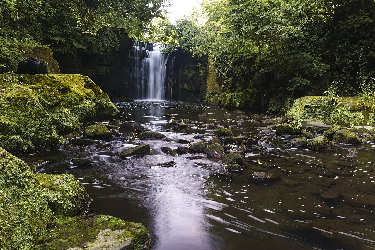 Jesmond Dene Waterfall, Newcastle