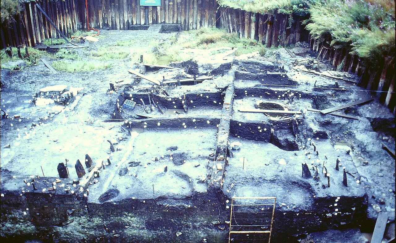 Archaeological Excavation at Jorvik - geograph.org.uk, York