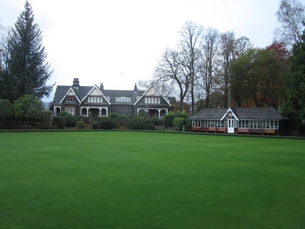 Keswick Bowls Club green and club house - geograph.org.uk