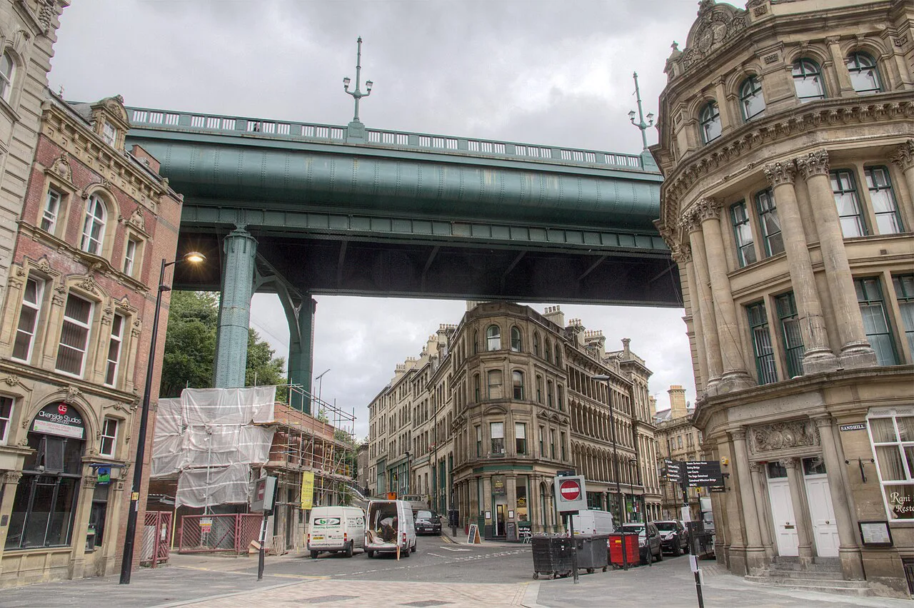 Under the Tyne Bridge (geograph ), Newcastle
