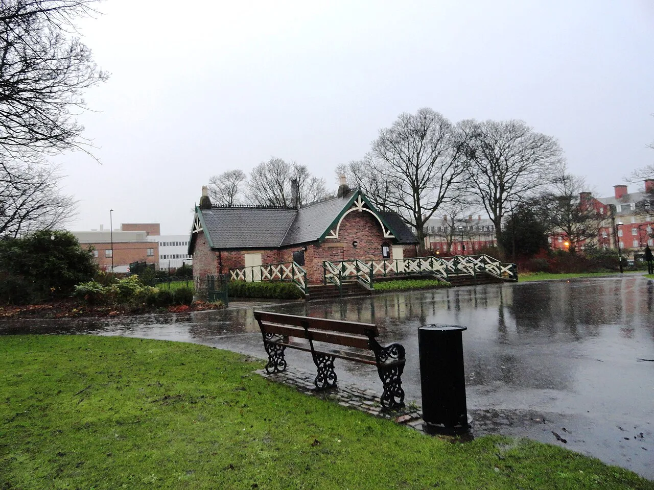 Leazes Park buildings (geograph ), Newcastle