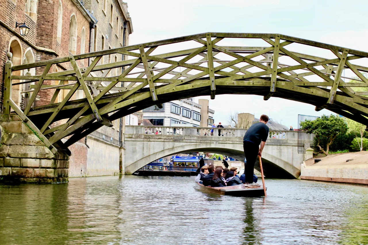 Mathematical Bridge (Wooden Bridge), Cambridge
