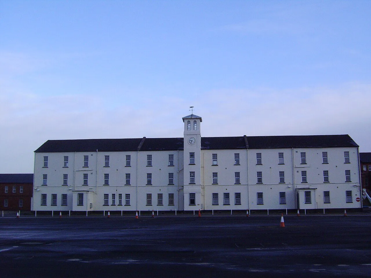 Ebrington Barracks and parade ground, Londonderry (geograph ), Derry