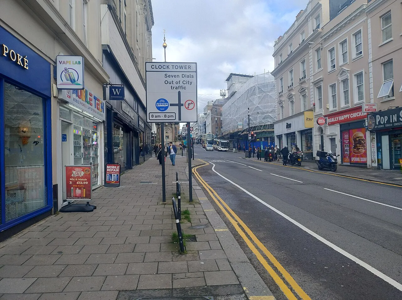 Clock Tower Junction approach from South - geograph.org.uk, Brighton