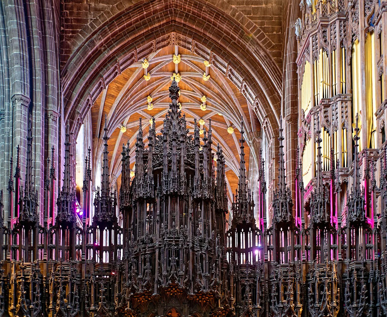 Cathedral Church of Christ and the Blessed Virgin Mary, choir Chester
