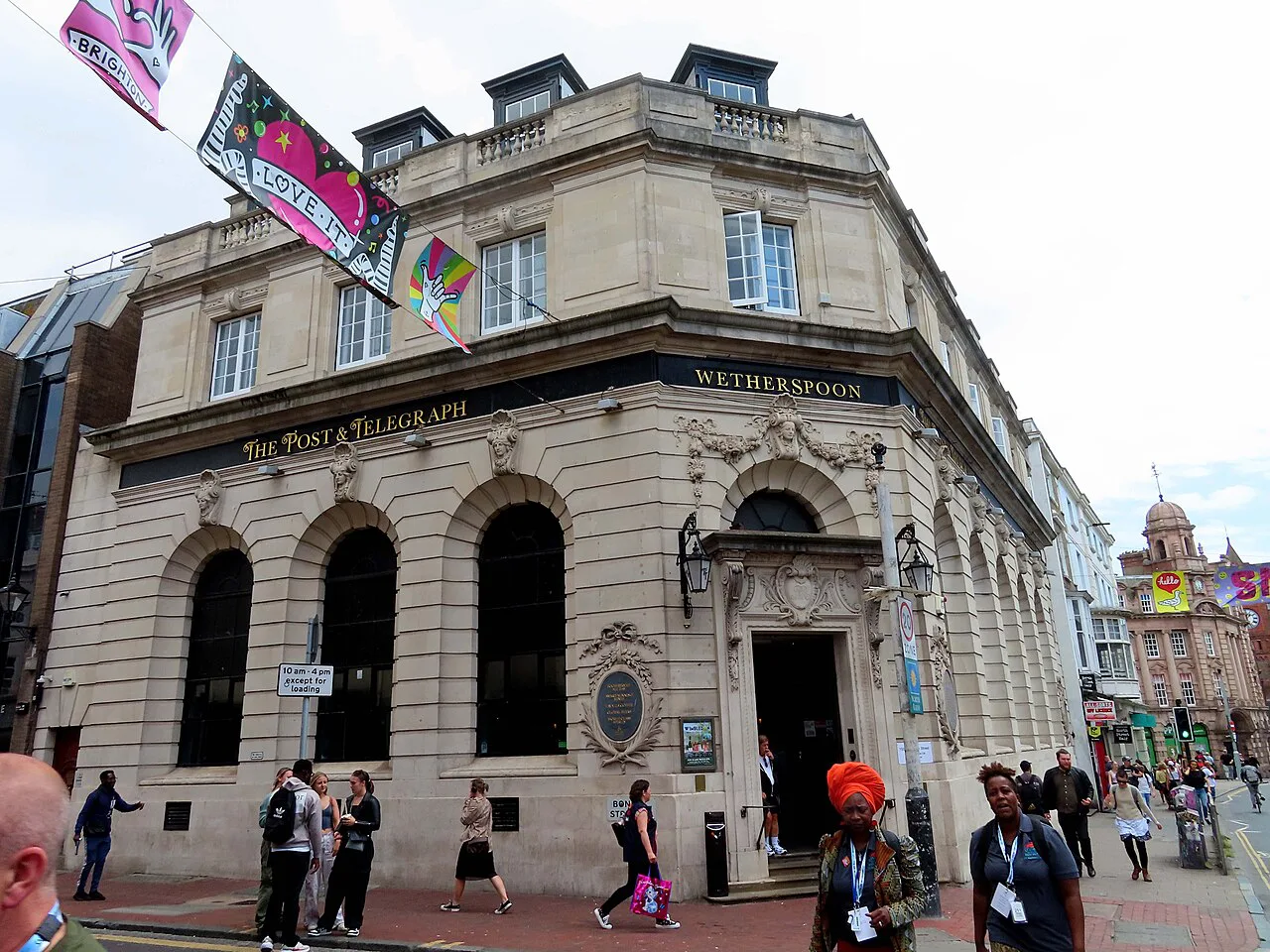 The Post ^ Telegraph - geograph.org.uk, Brighton