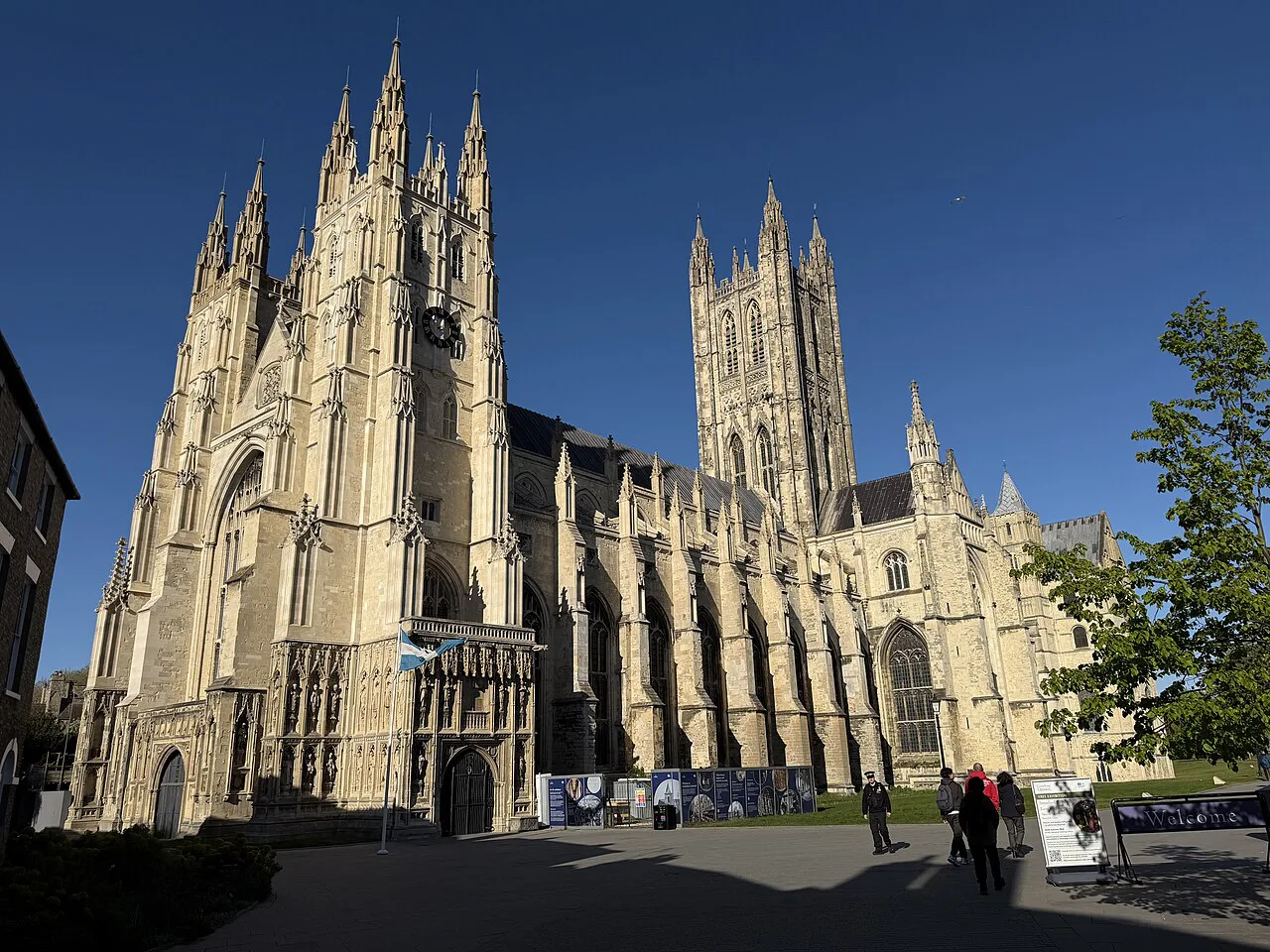 Canterbury Cathedral from the west end