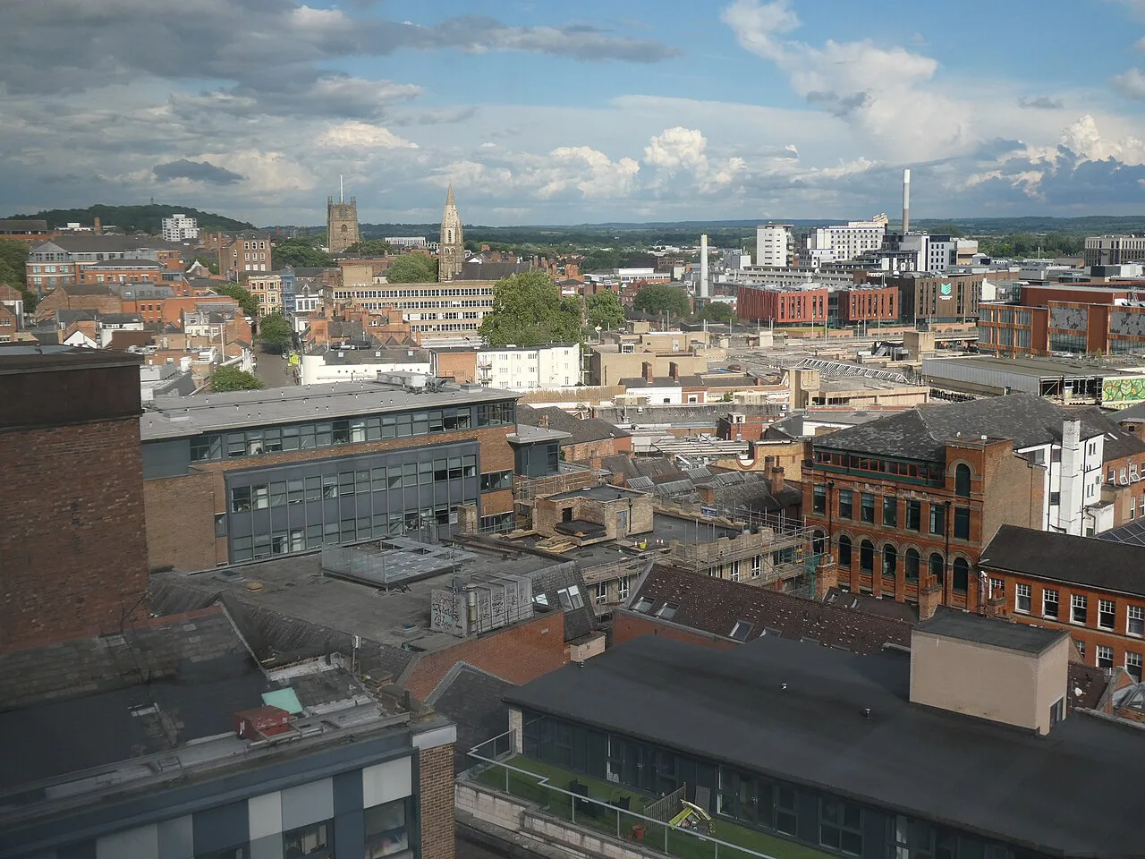 Buildings on or near Castle Gate, Nottingham - geograph.org.uk