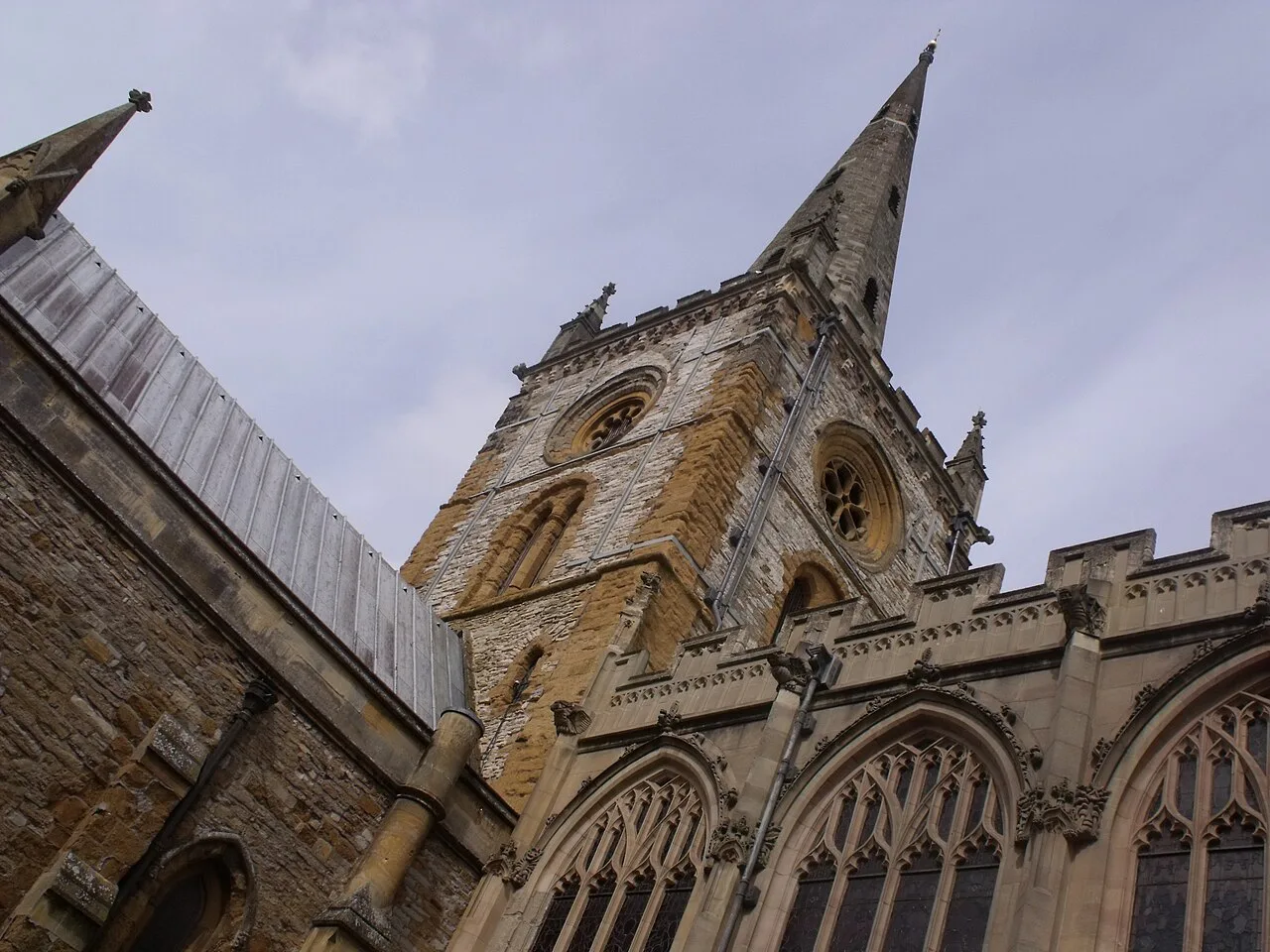 Holy Trinity Church, Stratford-upon-Avon - spire