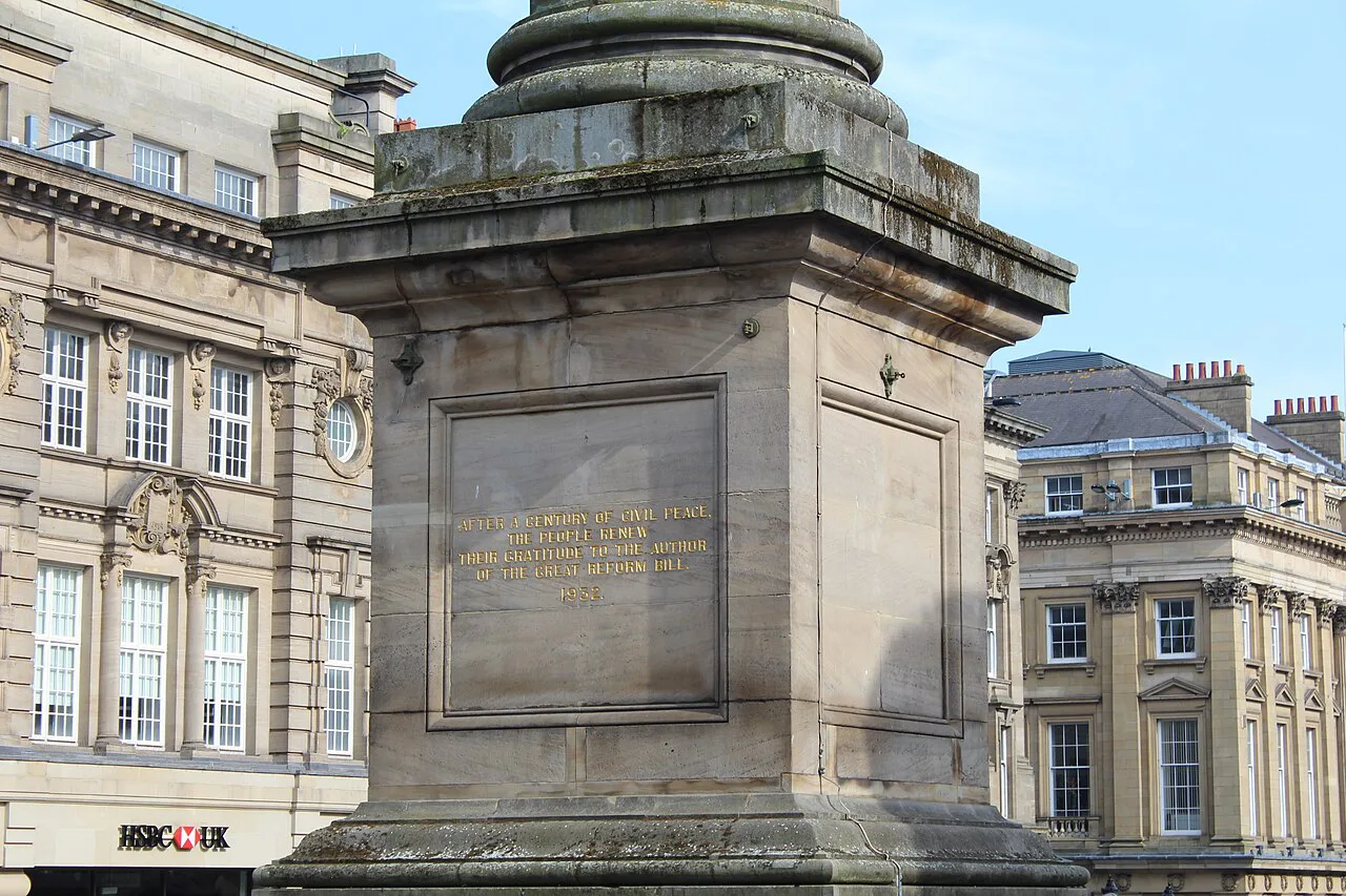 Monument Grey Newcastle Tyne