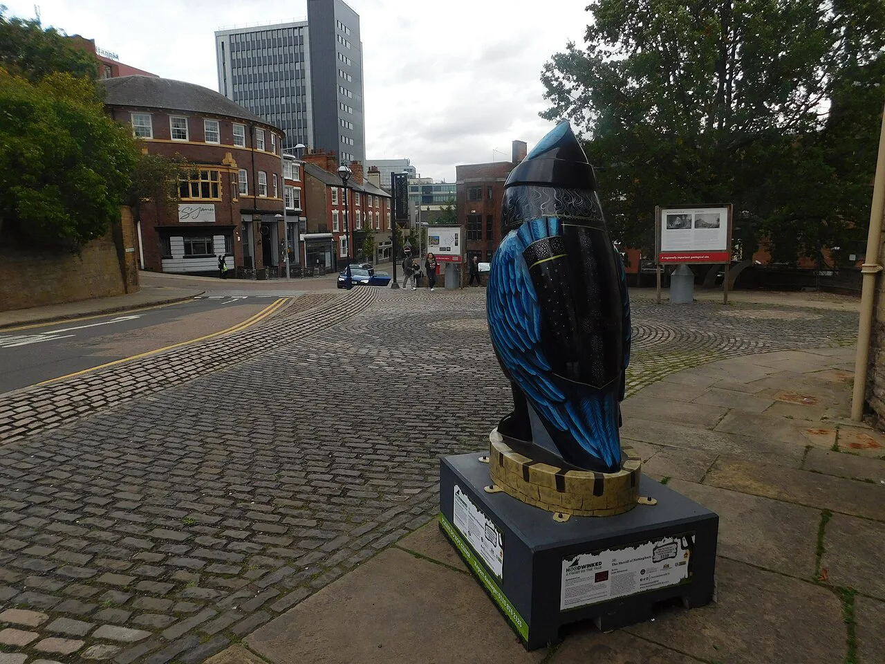 'Sheriff of Nottingham', Hoodwinked , Nottingham Castle - geograph.org.uk