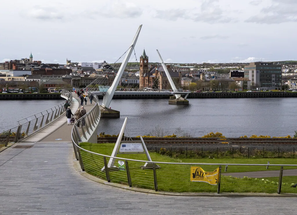 The Peace Bridge, Derry-Londonderry - geograph.org.uk