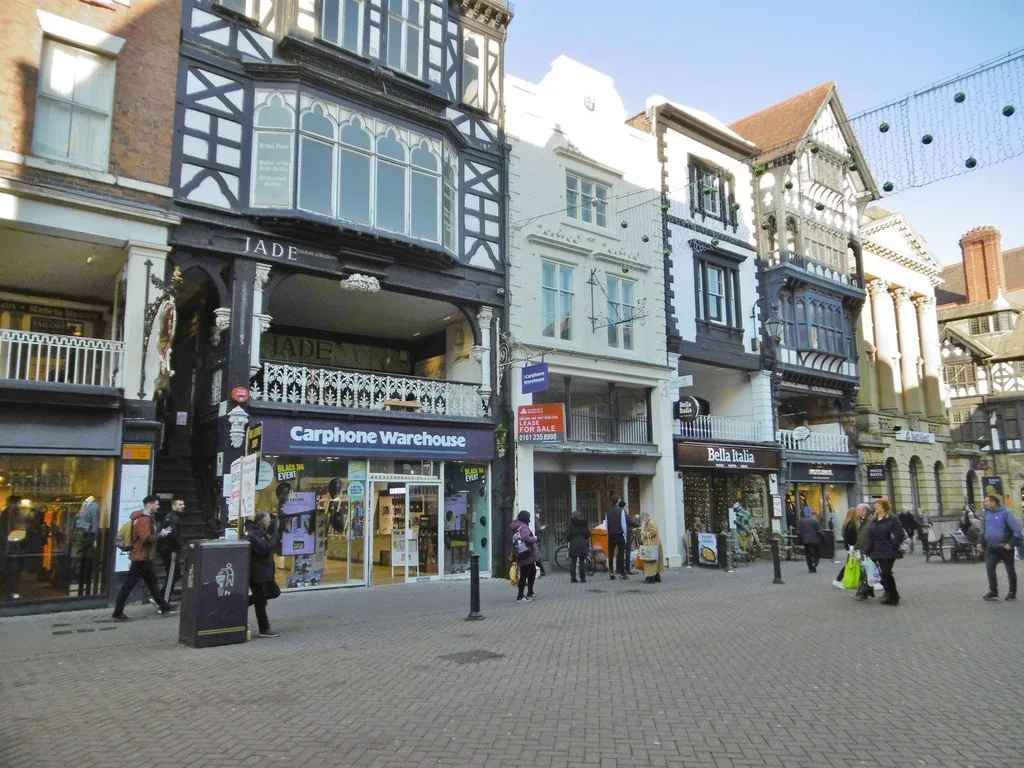 Chester, Bakers' Row. - geograph.org.uk