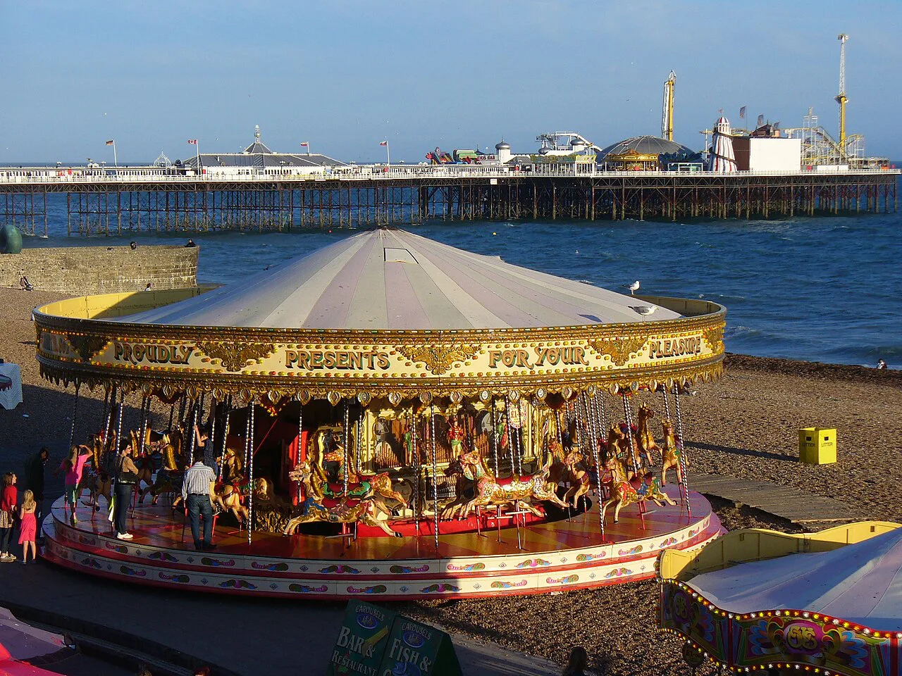 Gallopers at Brighton - geograph.org.uk