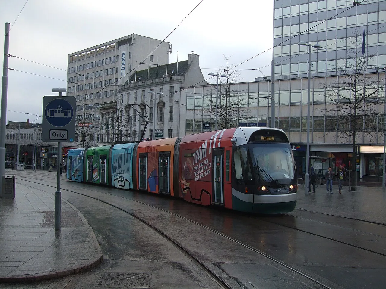 Nottingham Tram - geograph.org.uk
