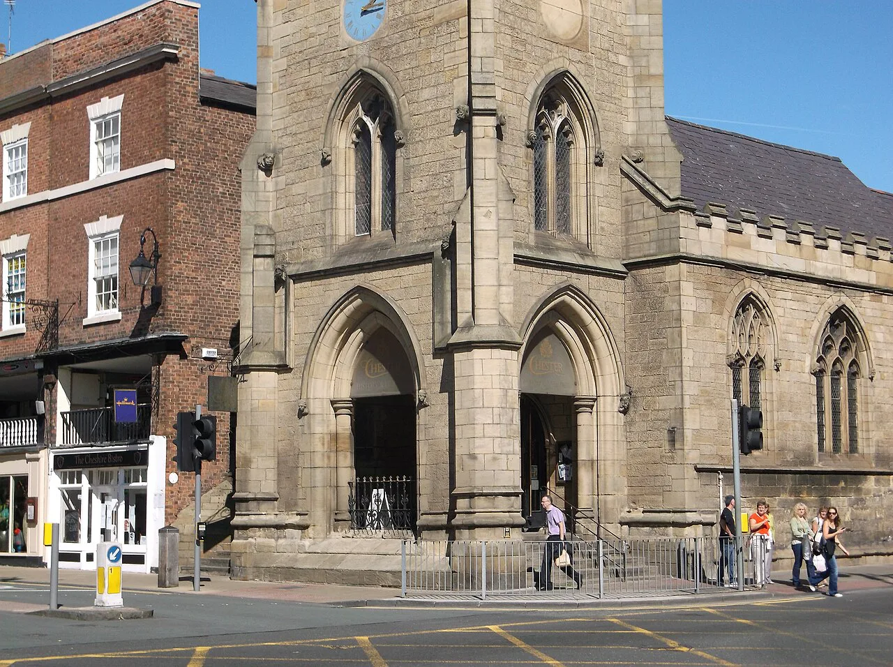 Main entrance to Chester History and Heritage