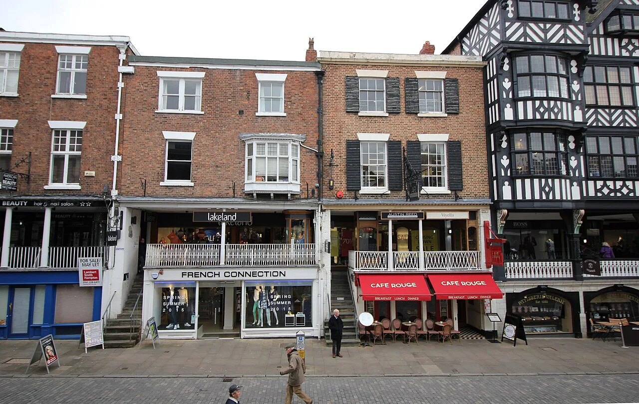 Bridge Street and the Rows at Chester - geograph.org.uk