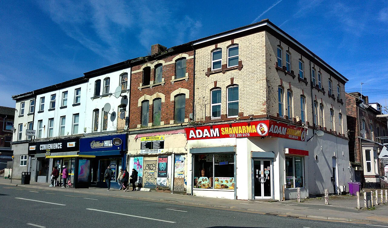 Parade of shops - geograph.org.uk, Liverpool