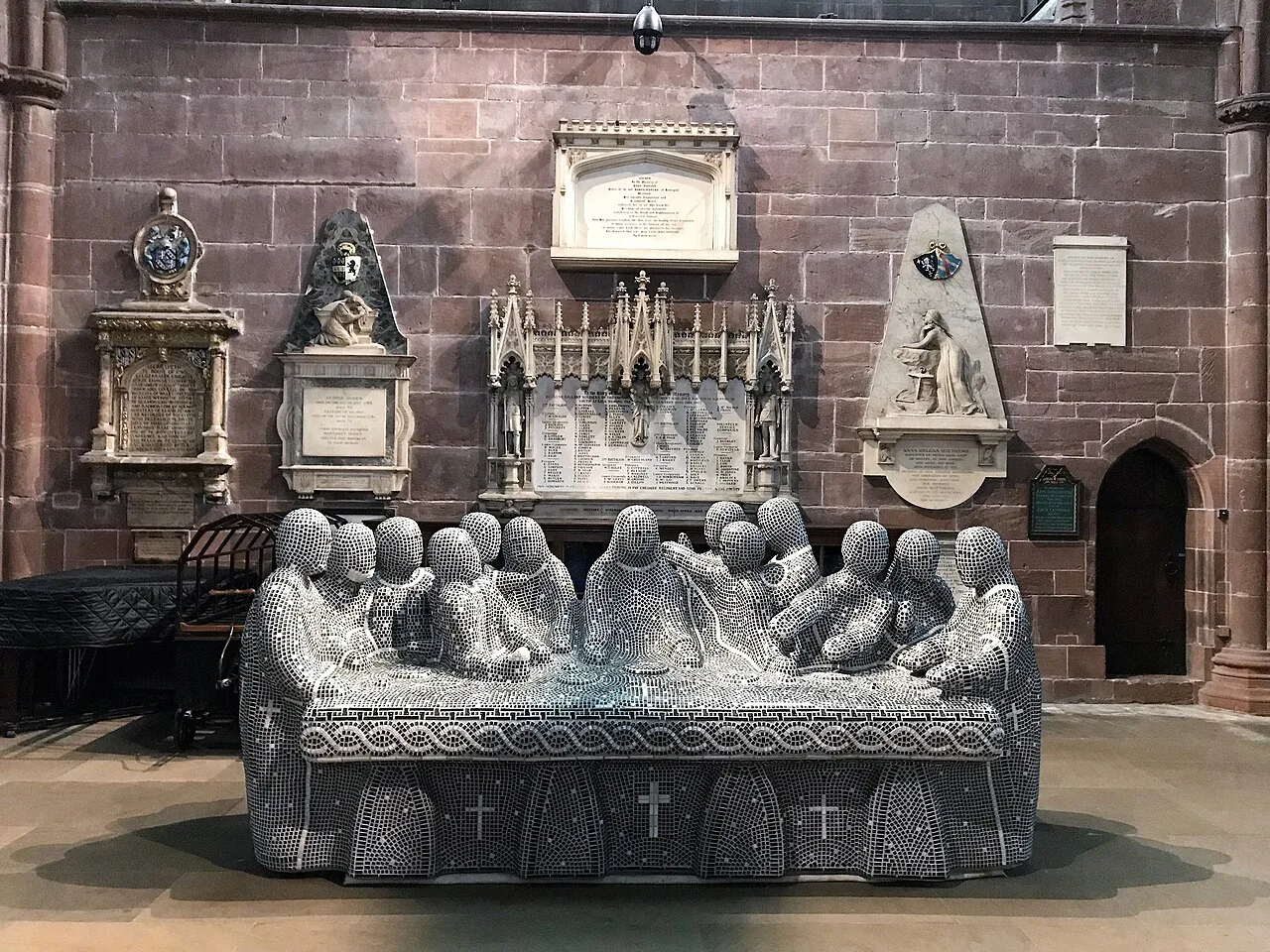The last supper in Chester Cathedral - geograph.org.uk