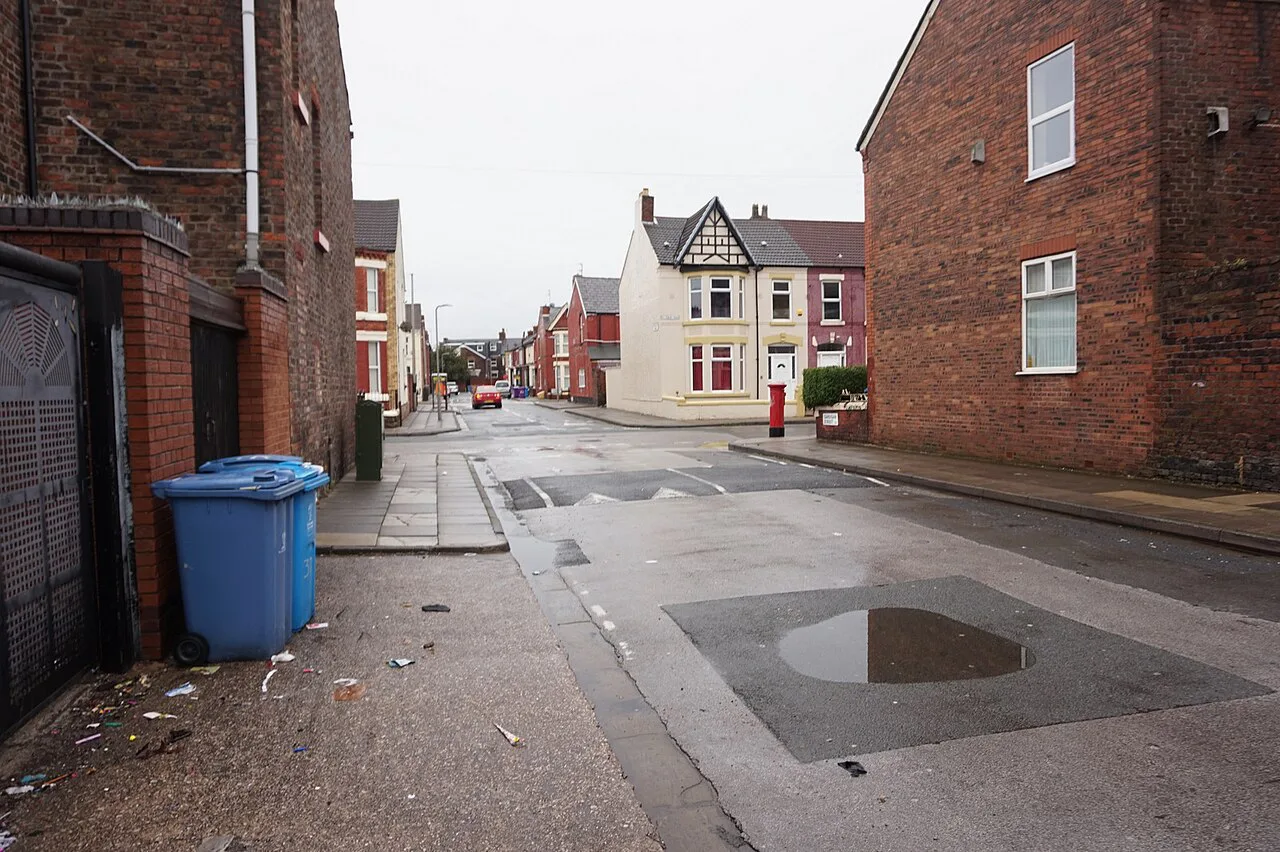 Cardigan Street towards Salisbury Road, Liverpool - geograph.org.uk