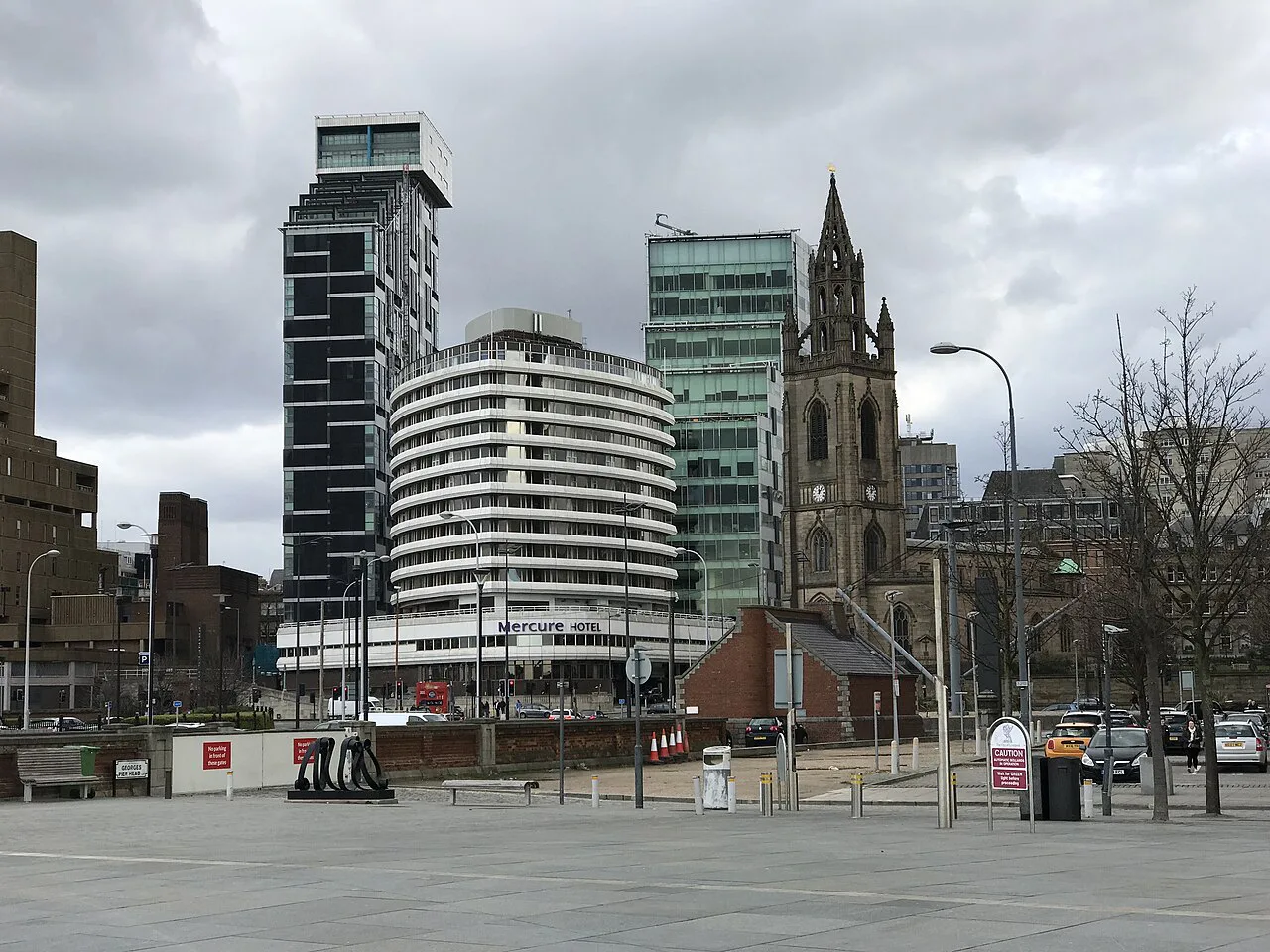 Architectural quartet, Liverpool - geograph.org.uk