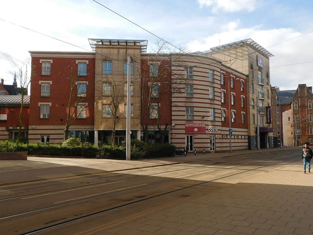 Costa Coffee-Premier Inn, Goldsmith Street - geograph.org.uk, Nottingham