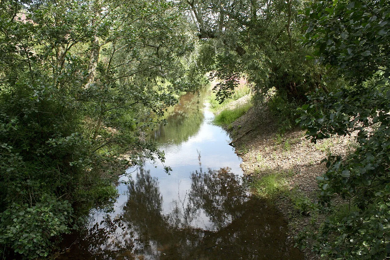 The River Clun near Newcastle - geograph.org.uk