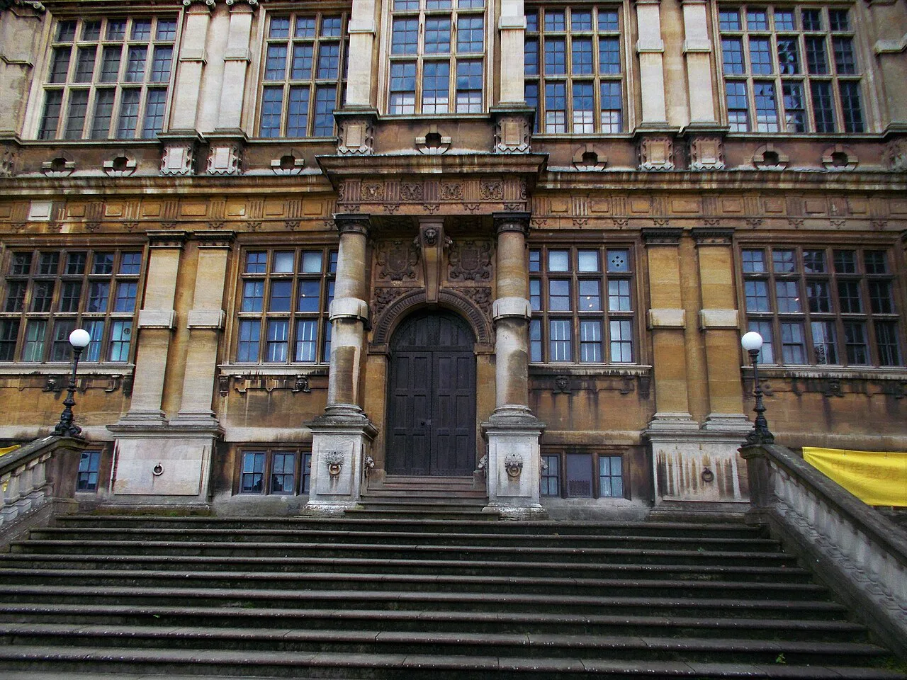 Wollaton Hall steps - geograph.org.uk, Nottingham