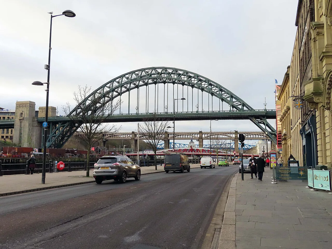 Quayside in Newcastle - geograph.org.uk