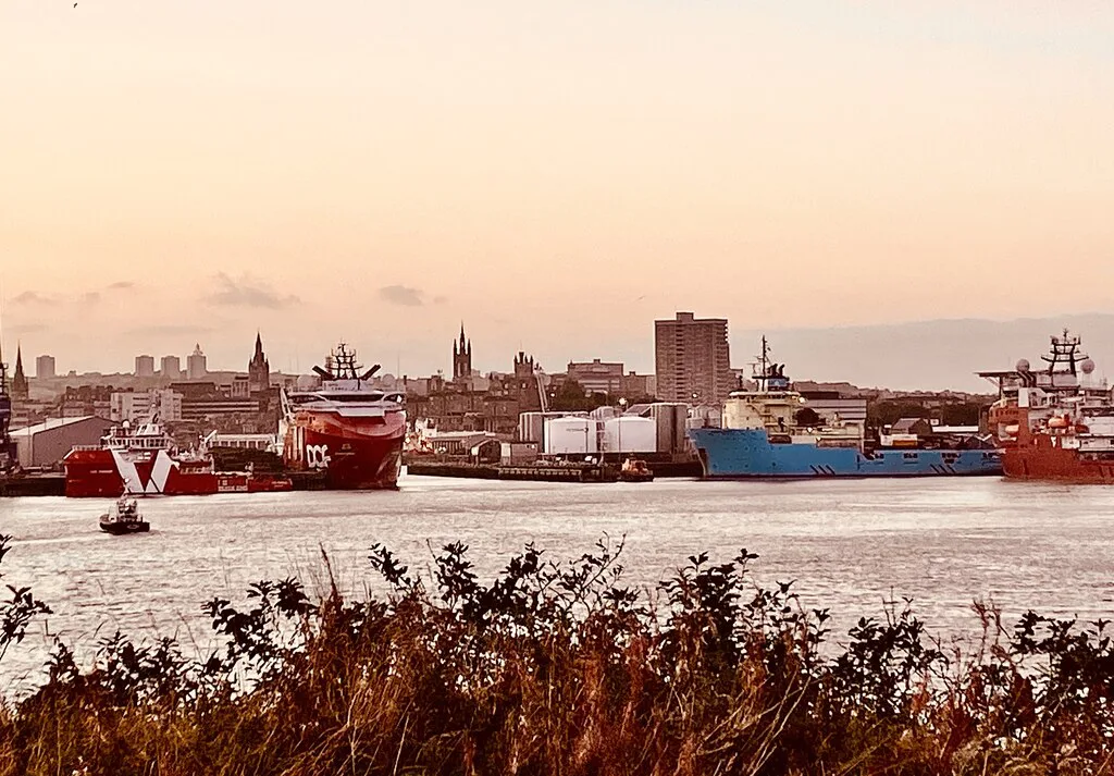 Early morning Light on Aberdeen from Torry - geograph.org.uk