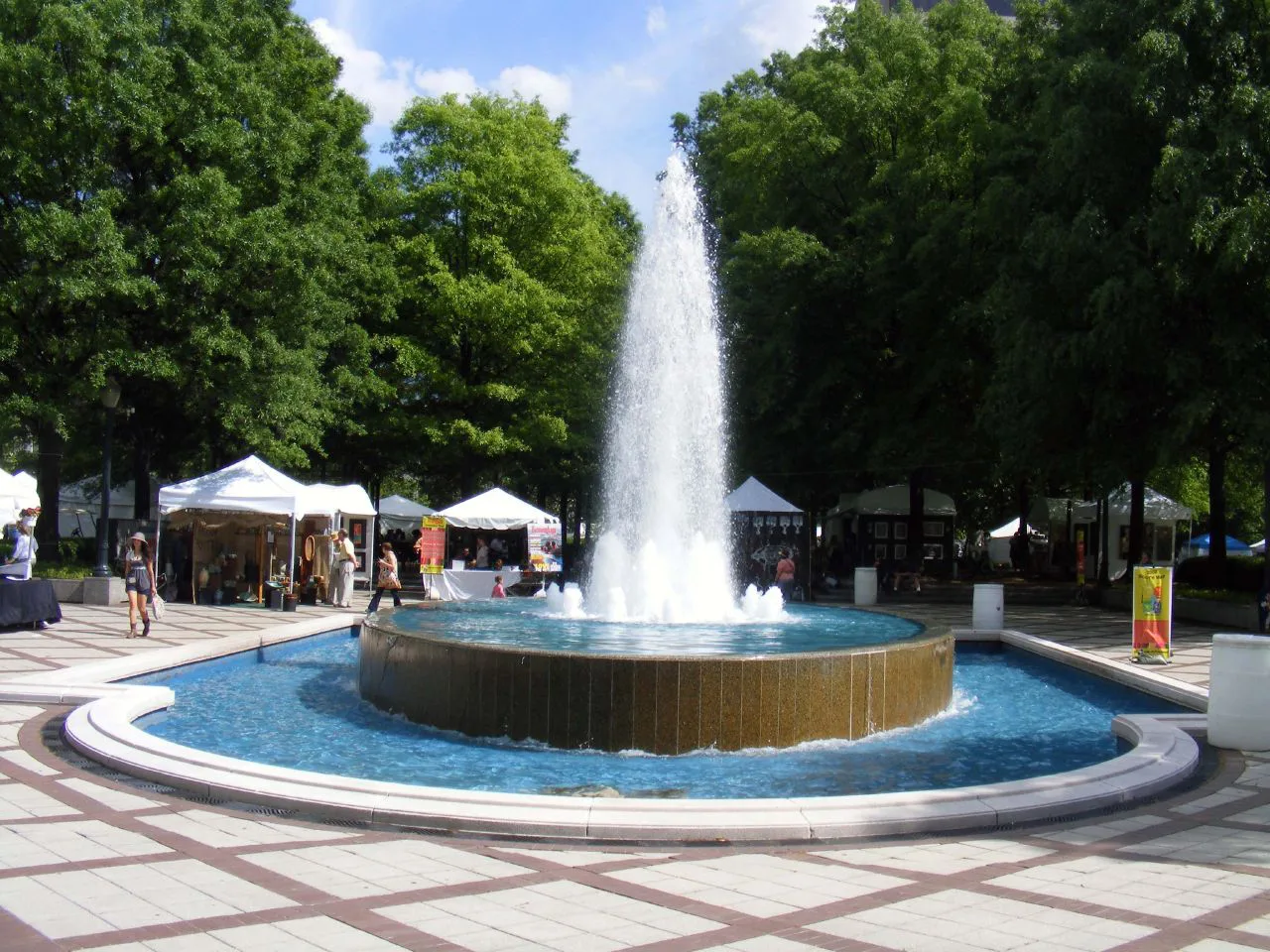 Fountain at Linn Park Birmingham AL