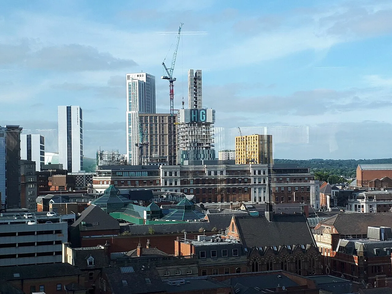 City centre development from City Exchange - geograph.org.uk, Leeds