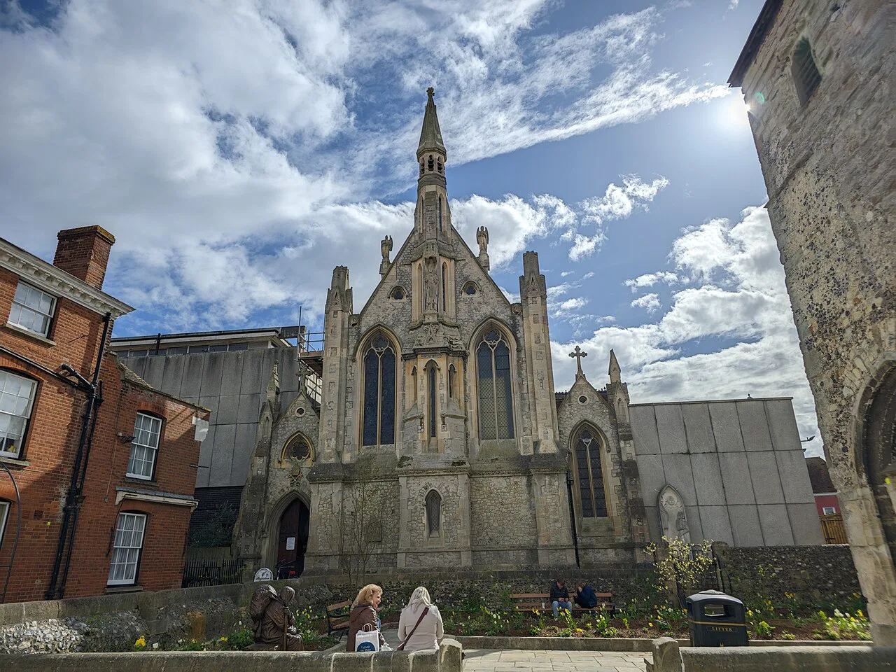 St. Thomas of Canterbury Roman Catholic Church, Canterbury, UK - April