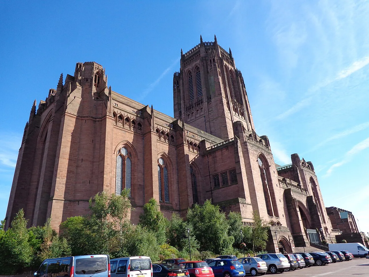 Liverpool Anglican Cathedral view