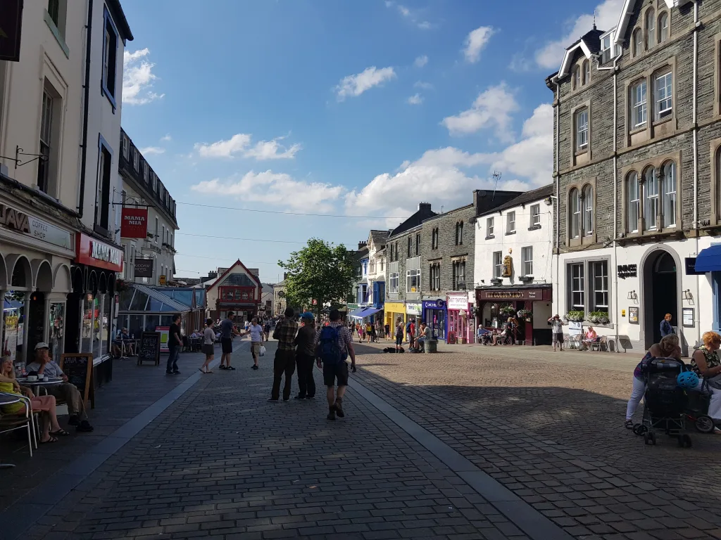 Centre of Keswick - geograph.org.uk