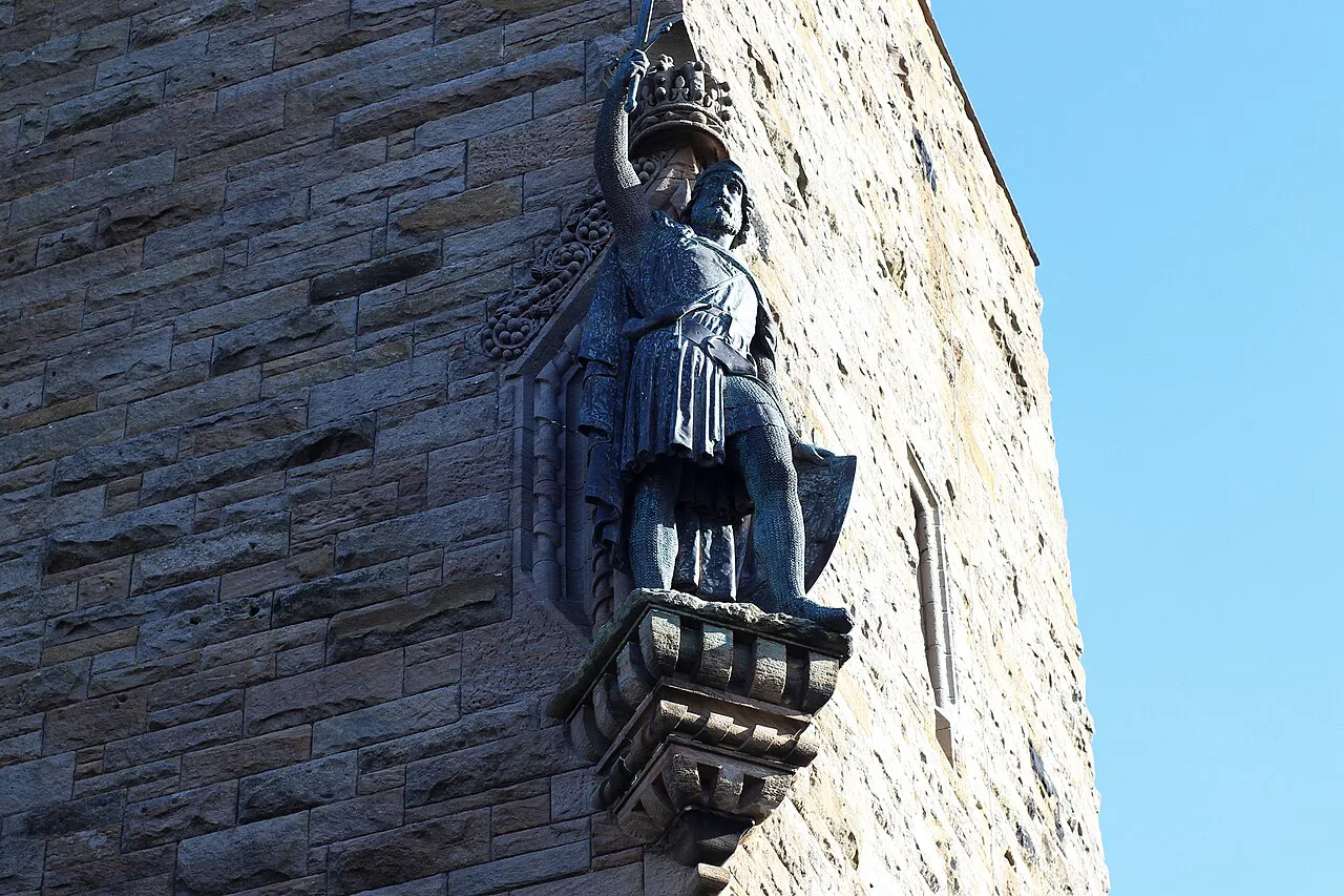 Wallace monument statue detail, Stirling