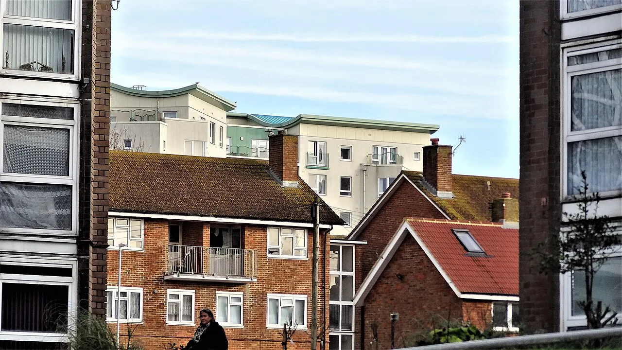 Scene in Kemptown, Brighton - geograph.org.uk