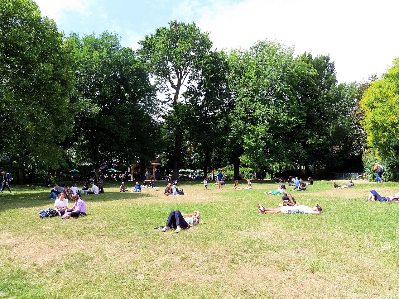 Pavilion Gardens in Brighton - geograph.org.uk