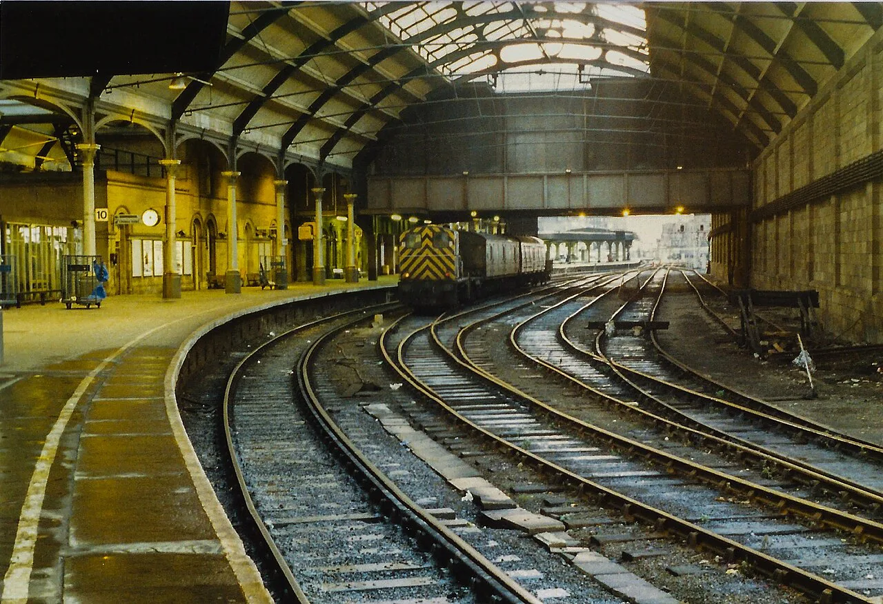 03 pilot at Newcastle Central