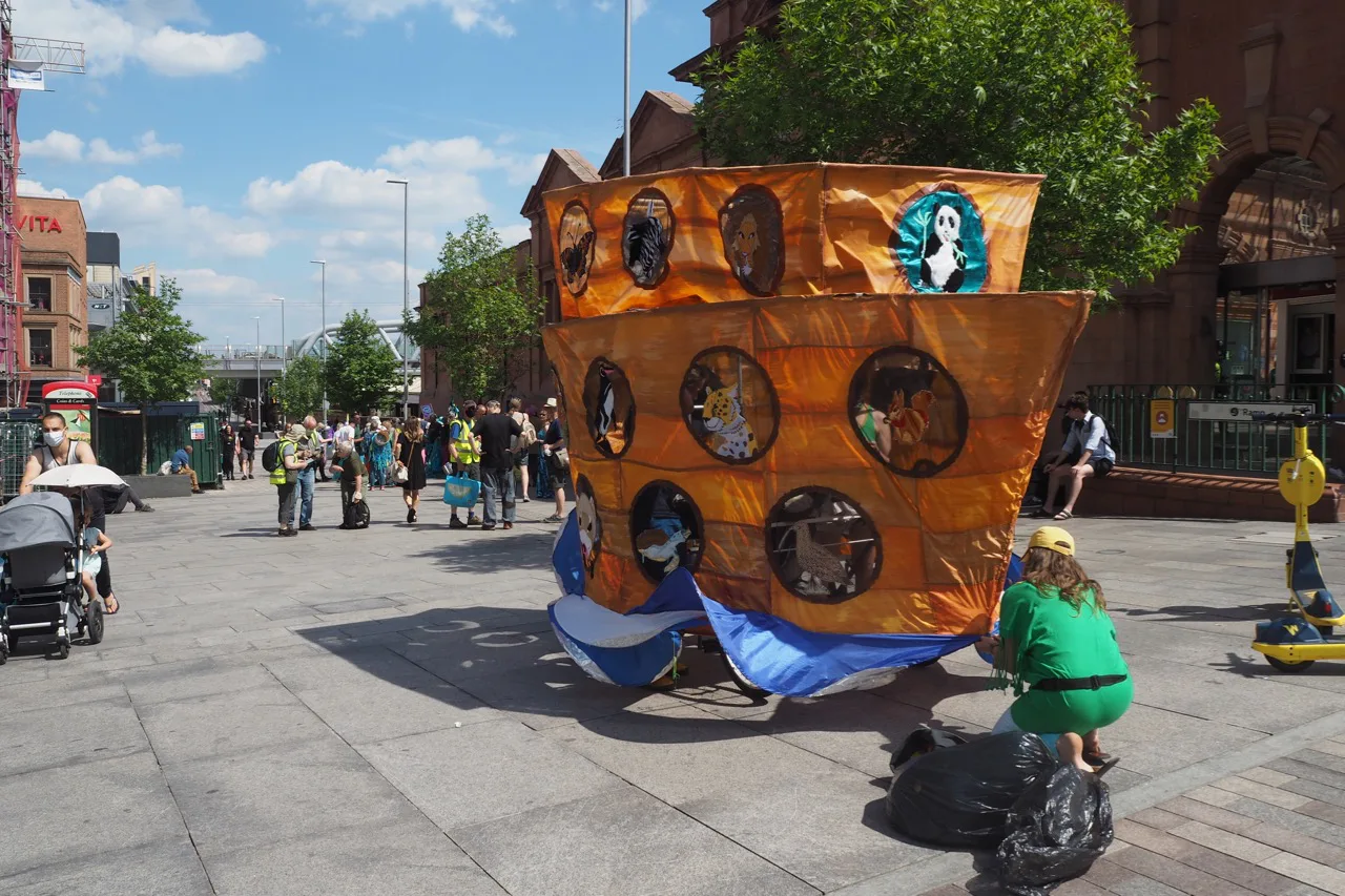 A cycle-powered ark - geograph.org.uk, Nottingham